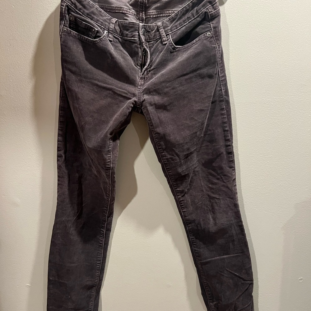 Women's Gray corduroy